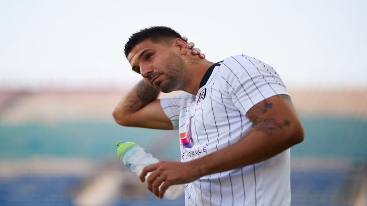 Fulham striker Aleksandar Mitrovic 